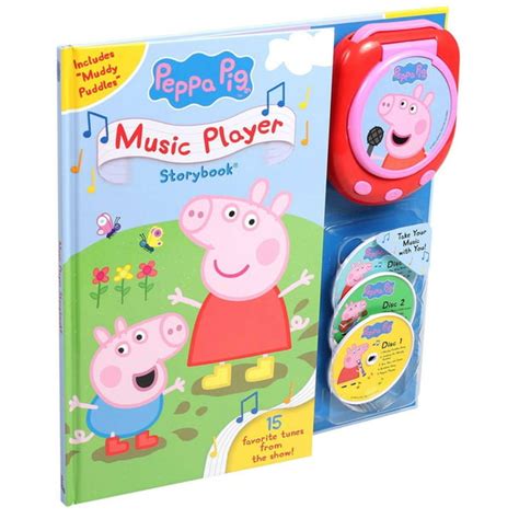 Music Player Storybook Peppa Pig Music Player Hardcover Walmart