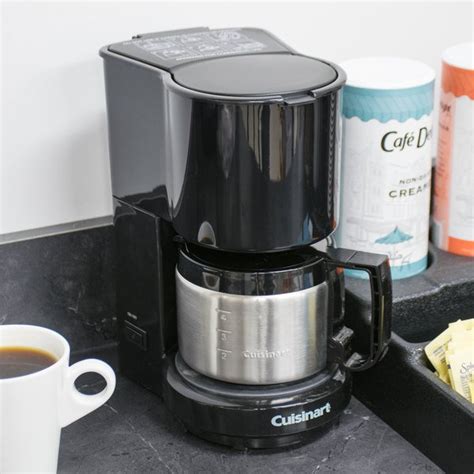 Glass carafe keeps coffee hot and fresh. Cuisinart 4 Cup Coffee Maker (Conair WCM08B)