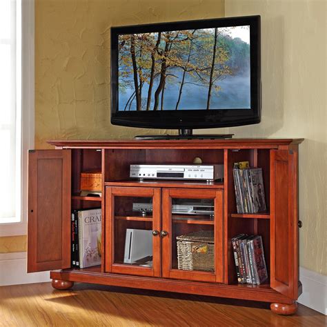 Maybe you would like to learn more about one of these? Alexandria 48" Corner TV Stand - Classic Cherry | DCG Stores