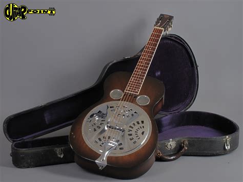 1930s Dobro Model 55 Roundneck Resonator Guitar Vi30DobroM55