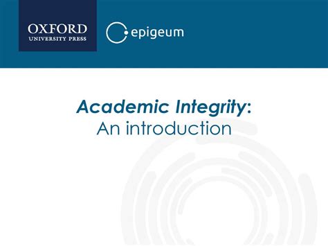 Academic Integrity An Introduction Ppt Download