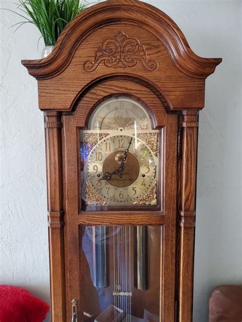 Howard Miller Grandfather Floor Clock 56th Anniversary For Sale In La