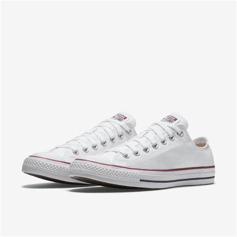 Converse Womens Unisex Chuck Taylor All Star Low Top Lace Up White