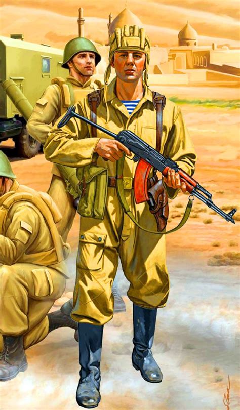 Soviet Spetsnaz Trooper In Afghanistan Army Poster Afghanistan War