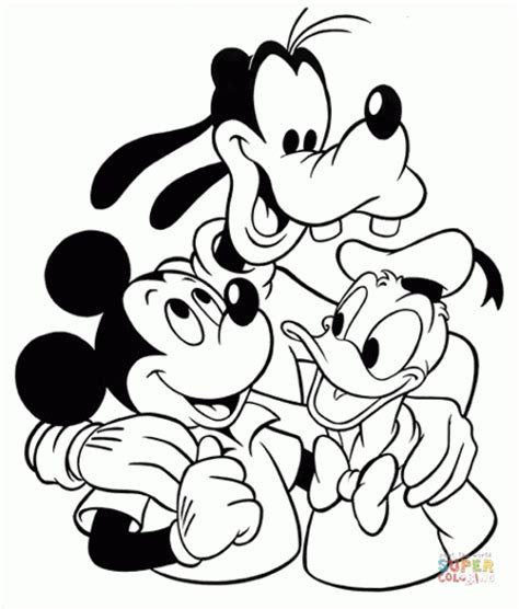 20 Free Printable Mickey Mouse Coloring Pages For Kids