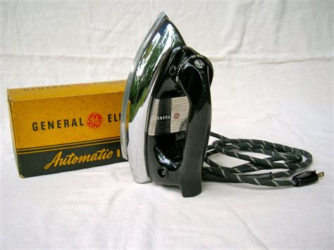 General Electric Automatic Iron Vintage 1950s Cat No 179f23 Dry