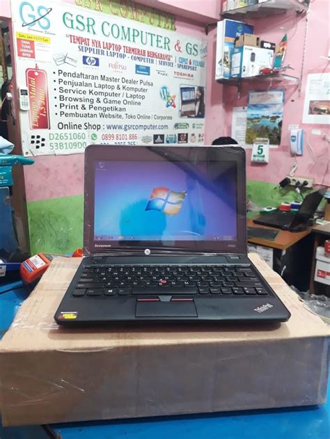 Jual Laptop Lenovo Thinkpad X140e Amd A4 Gaming Ram 4 Gb Di Lapak Toko