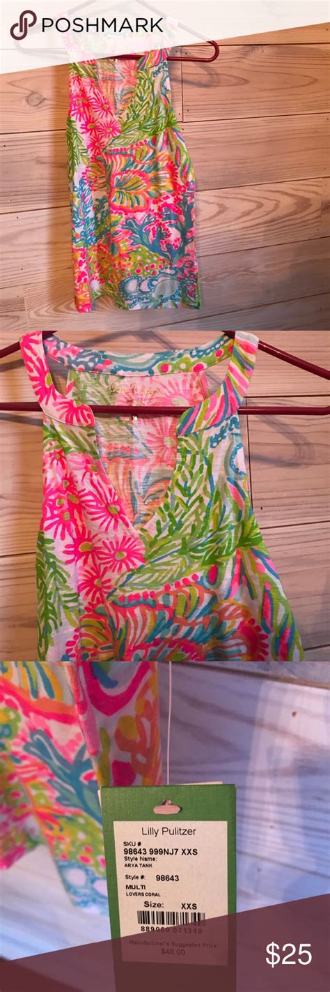 Nwt Lilly Pulitzer Tank ⭐️ Lilly Pulitzer Lillies Lilly Pulitzer Tops