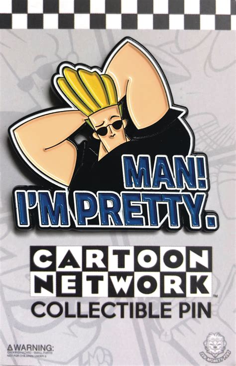 Johnny bravo is a popular animated series that ran on the cartoon network from 1997 to 2004. MAY193131 - JOHNNY BRAVO MAN IM PRETTY QUOTE PIN ...