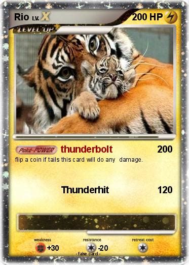 Pokémon Rio 51 51 Thunderbolt My Pokemon Card