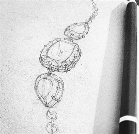 Pin By Prune R On Jewellery Sketches And Rendering Jewelry Design