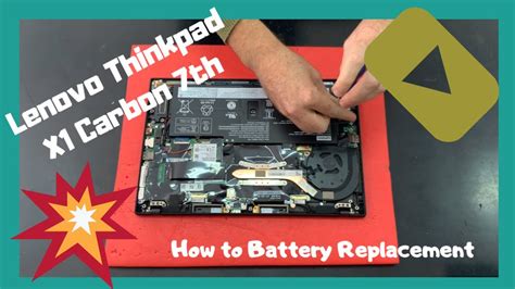 How To Battery Replacement Lenovo Thinkpad X1 Carbon 7th Generation