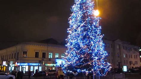 Ukraine Christmas News 2015 Christmas Tree In Kyiv 16012015 Youtube