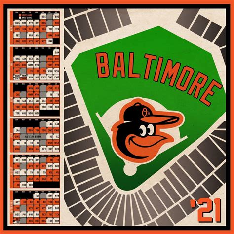 Printable 2021 Baltimore Orioles Schedule