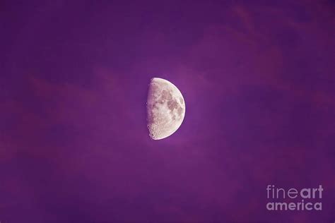 Gibbous Moon In Twilight Photograph By Alan Dyervwpicsscience Photo