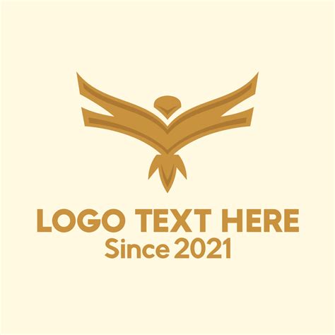 Golden Bird Logo Brandcrowd Logo Maker