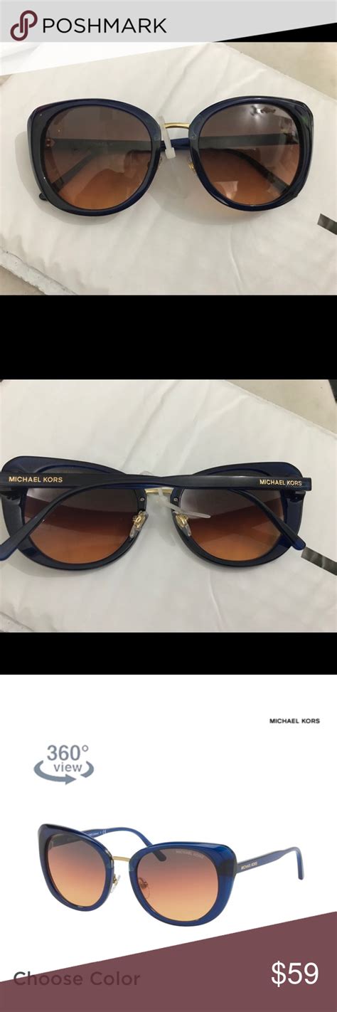 michael kors lisbon sunglass in navy nwot michael kors sunglasses accessories michael kors