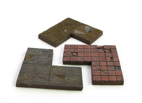 Remnants Of The Past Simple Dungeon Tiles For Dnd — Daggerandbrush