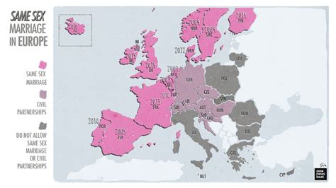 European Countries Where Same Sex Marriage Is Still Illegal Bbc News