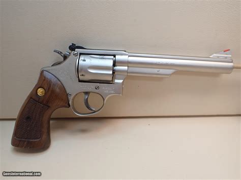 Taurus Model 66 357 Magnum 6 Barrel Stainless Steel 6 Shot Revolver Wbox Papers Sold