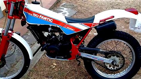 Fantic Motor Trial 50 Progress 1 Sound Fm 268 Youtube