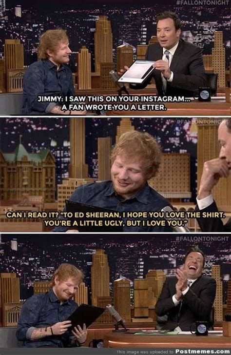 Check out the funniest memes funny picts and hilarious videos that make you laugh out loud in public! Ed Sheeran Meme : I Don T Care By Ed Sheeran Meme Cover Youtube : See more of ed sheeran memes ...