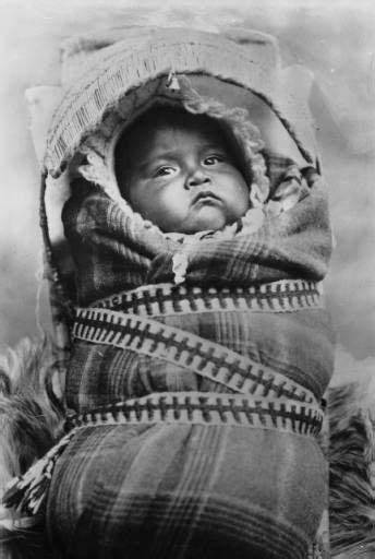Paiute Papoose With Baby In The Yosemite Valley Ca1905 California