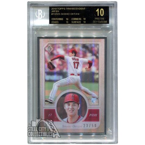 Evo japan 2018 official games. Shohei Ohtani 2018 Topps Transcendent Japan Rookie 23/50 ...