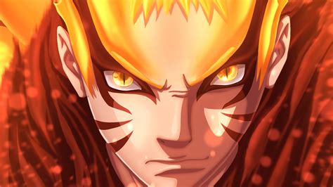 Naruto Uzumaki Baryon Mode Anime Wallpaper K HD ID