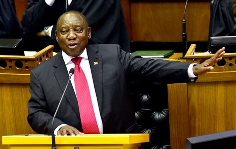Speaking to the media on the steps of parliament ahead of his first delivery of the state of the. Sona 2020: Ramaphosa plans intervention to tackle youth ...