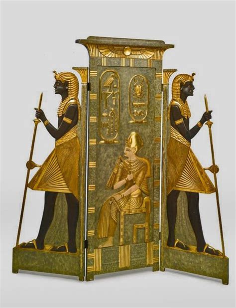 40 inches | brooklyn museum costume collection at the metropolitan museum of art. Egyptomania three fold screen, Cairo, circa 1925 http ...