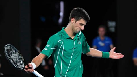 Defending Australian Open Champion Novak Djokovic Admits He Does Not