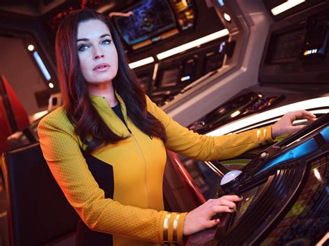 Star Trek Strange New Worlds’ Rebecca Romijn On Una’s Big Reveal Syfy Wire