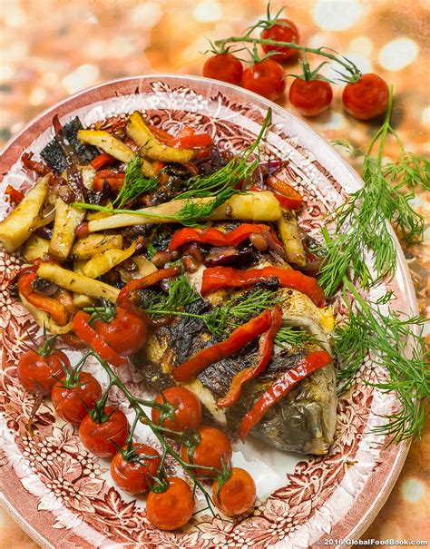 Sea Bass With Mixed Vegetables