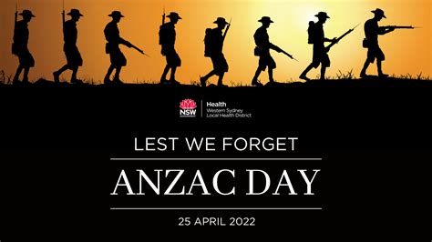 join us to commemorate anzac day 2022 at western sydney local health district au