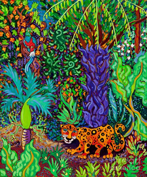 Maybe you would like to learn more about one of these? Mayan Jaguar Painting by Cathy Carey
