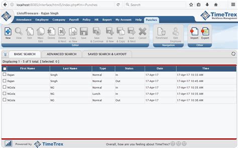 Time And Attendance Tracking Software