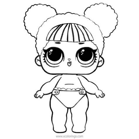 LOL Baby Coloring Pages LIL Baby Pranksta - XColorings.com