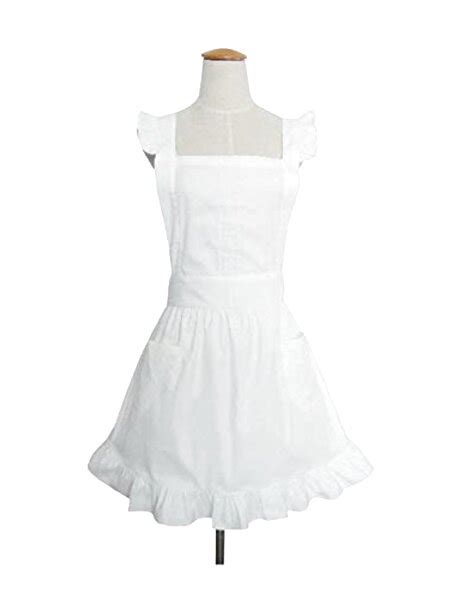 White Maid Apron For Sale In Uk 54 Used White Maid Aprons