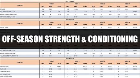 Off Season Basketball Strength And Conditioning Program Tutorial Pics