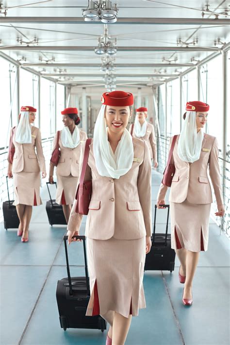 Emirates Airlines Inside The Cabin Crew Uniform Shimonsheves Com