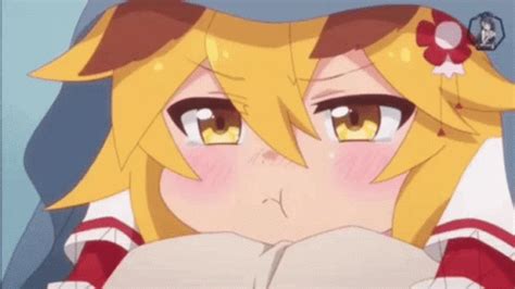 Senko Poute Hmph SenkoPoute Hmph Pouting Discover Share GIFs Anime Senko San Anime