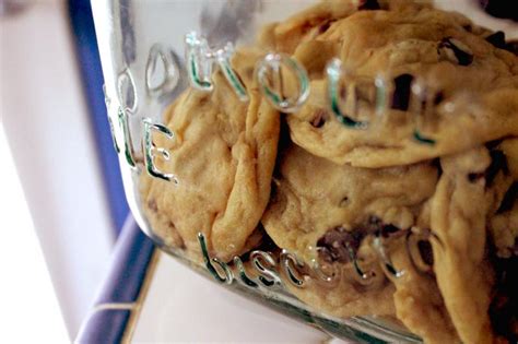 Super Soft And Dense Chocolate Chip Cookies Fresh From The