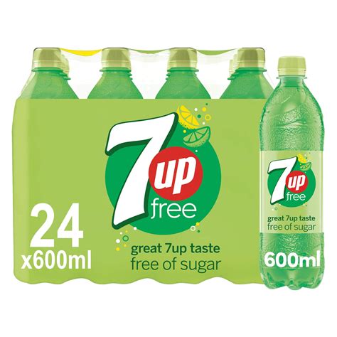 Buy 7up Free Lemon And Lime Flavoured Fizzy Drink Sugar Free 24 X