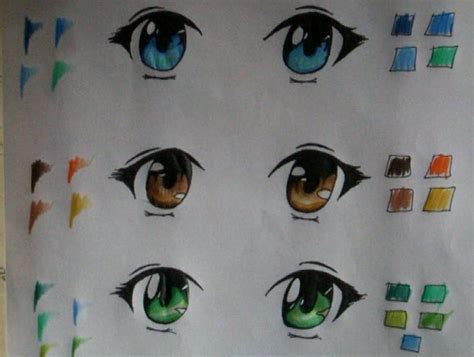How To Draw Manga Eyes Como Hacer Y Dibujar Ojos Anime Gaspher
