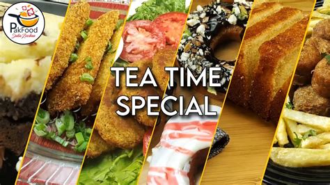 Tea Time Recipes 6 Tea Time Snacks Youtube