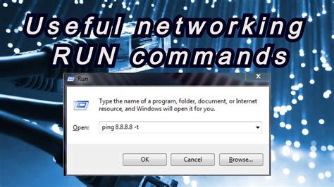 Top Networking Run Commands Every Windows User Should Know Useful