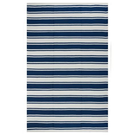 Catamaran stripe platinum/white indoor/outdoor rug. Fab Rugs Lucky Blue/White Striped Indoor/Outdoor Area Rug ...