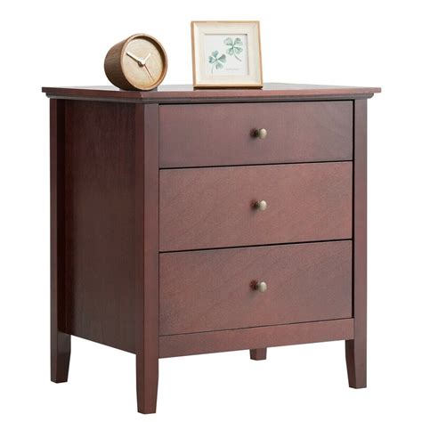 Zurifurniture.com has been visited by 10k+ users in the past month Red Barrel Studio® Aeihso 3 - Drawer End Table Nightstand ...