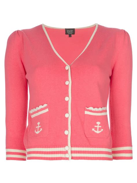 lowie nautical cardigan fashion retro fashion nautical fashion